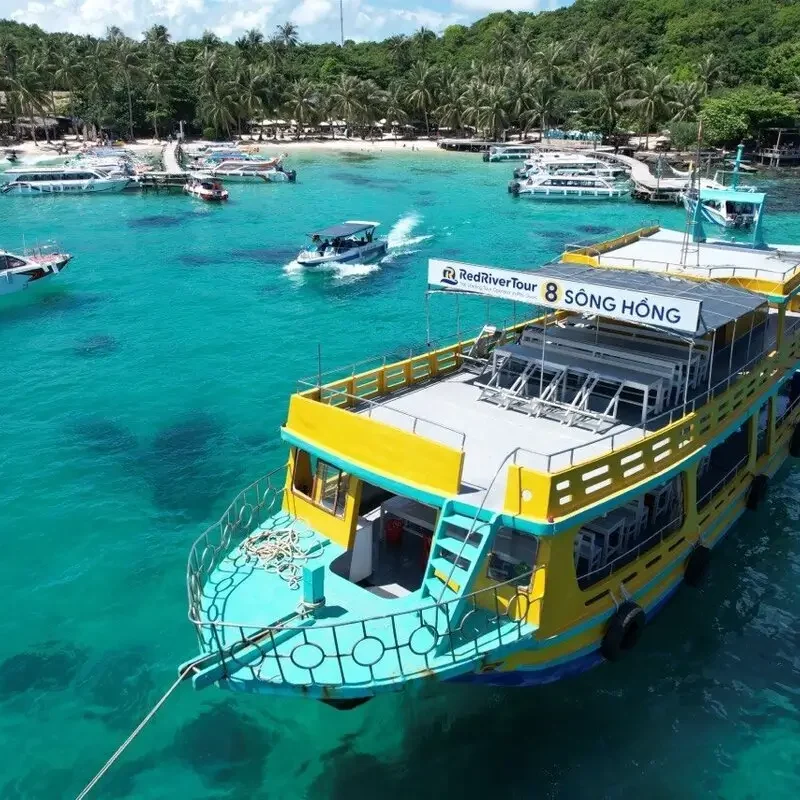 Tour tàu 3 đảo Phú Quốc
