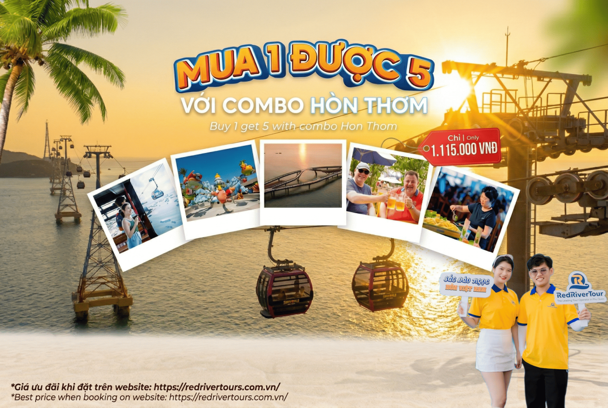 Vé cáp treo Hòn Thơm Phú Quốc