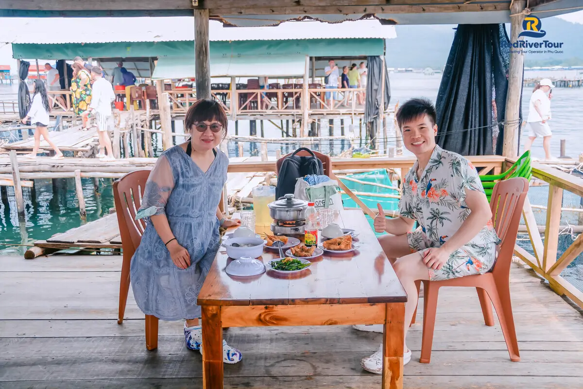 Tour Bắc Đảo ngắm sao biển chèo thuyền thúng