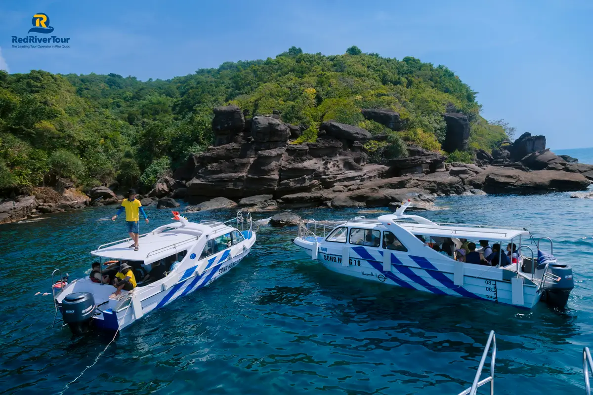 Tour Cano 4 đảo Phú Quốc cáp treo