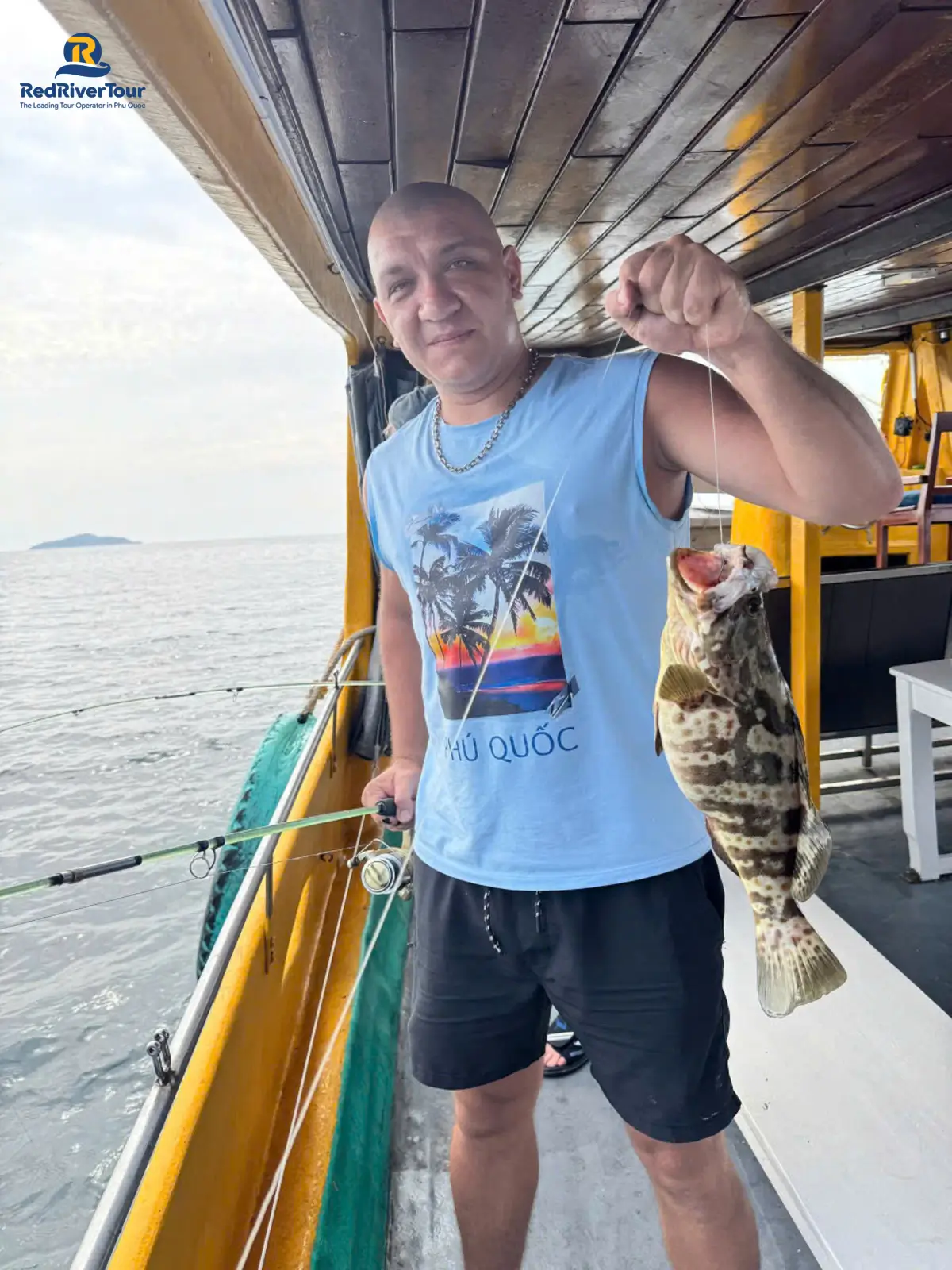 Tour câu cá lớn Phú Quốc