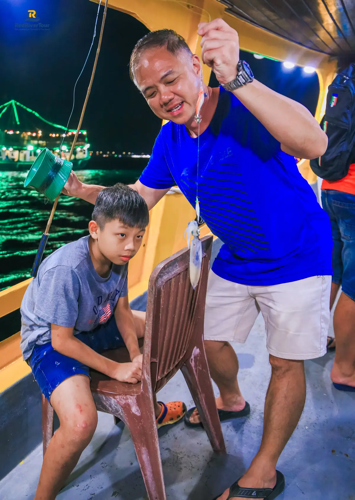 Tour ngắm hoàng hôn câu mực đêm