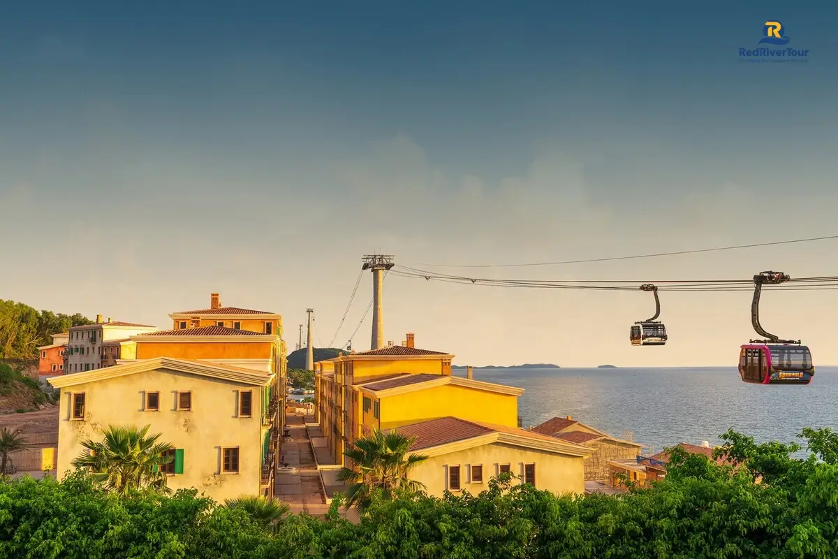 Tour tàu 3 đảo và cáp treo